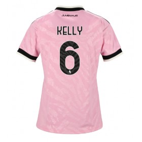 Juventus Lloyd Kelly #6 Borta Kläder Dam 2026-27 Kortärmad